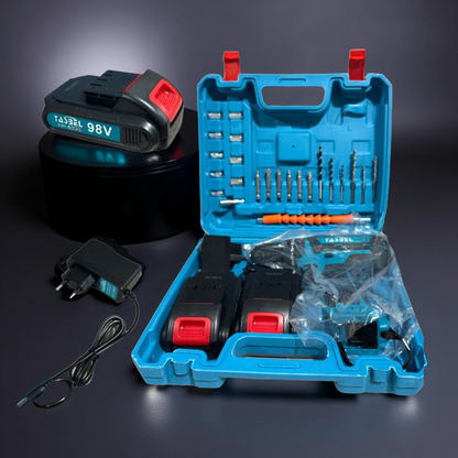 Taladro 98V de Impacto 🔧 Potencia Profesional, Precio Oferta