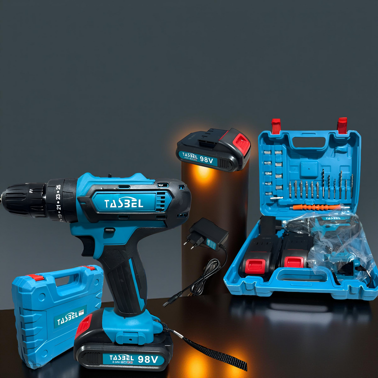 Taladro 98V de Impacto 🔧 Potencia Profesional, Precio Oferta