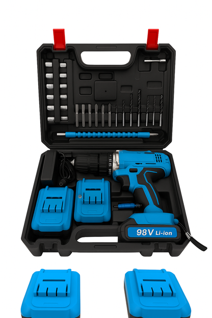 Taladro 98V de Impacto 🔧 Potencia Profesional, Precio Oferta