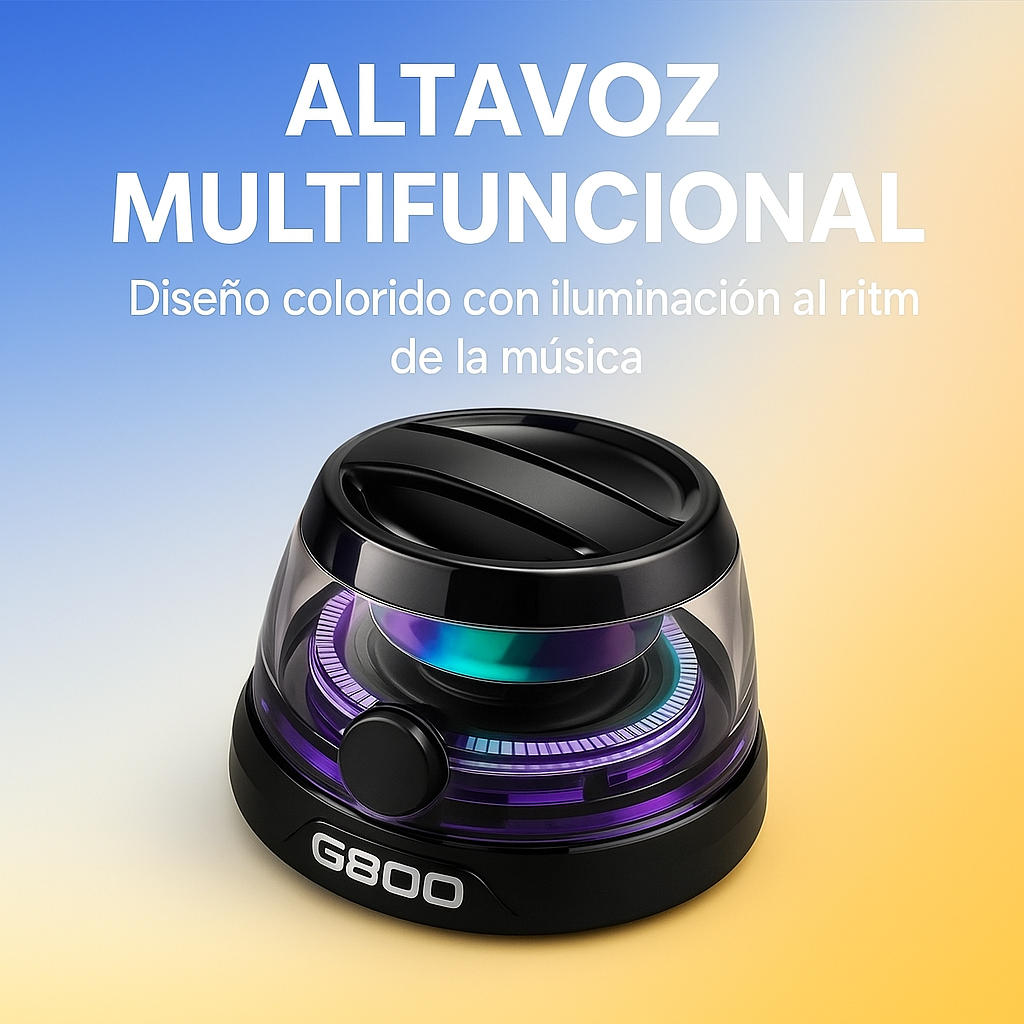 Altavoz Bluetooth magnético multifuncion