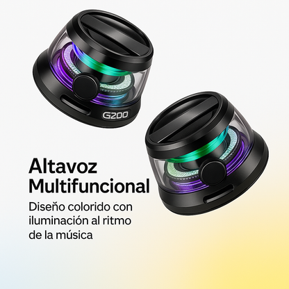 Altavoz Bluetooth magnético multifuncion