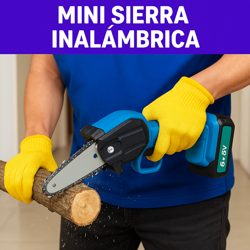 MINI SIERRA 6"  ELECTRICA 2 BATERIAS 48V