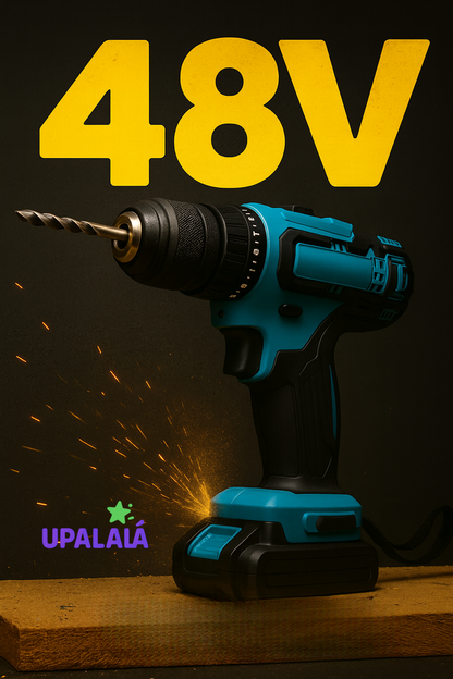 Taladro 48V de Impacto 🔧 Potencia Profesional, Precio Oferta