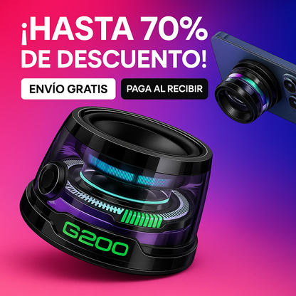 Altavoz Bluetooth magnético multifuncion