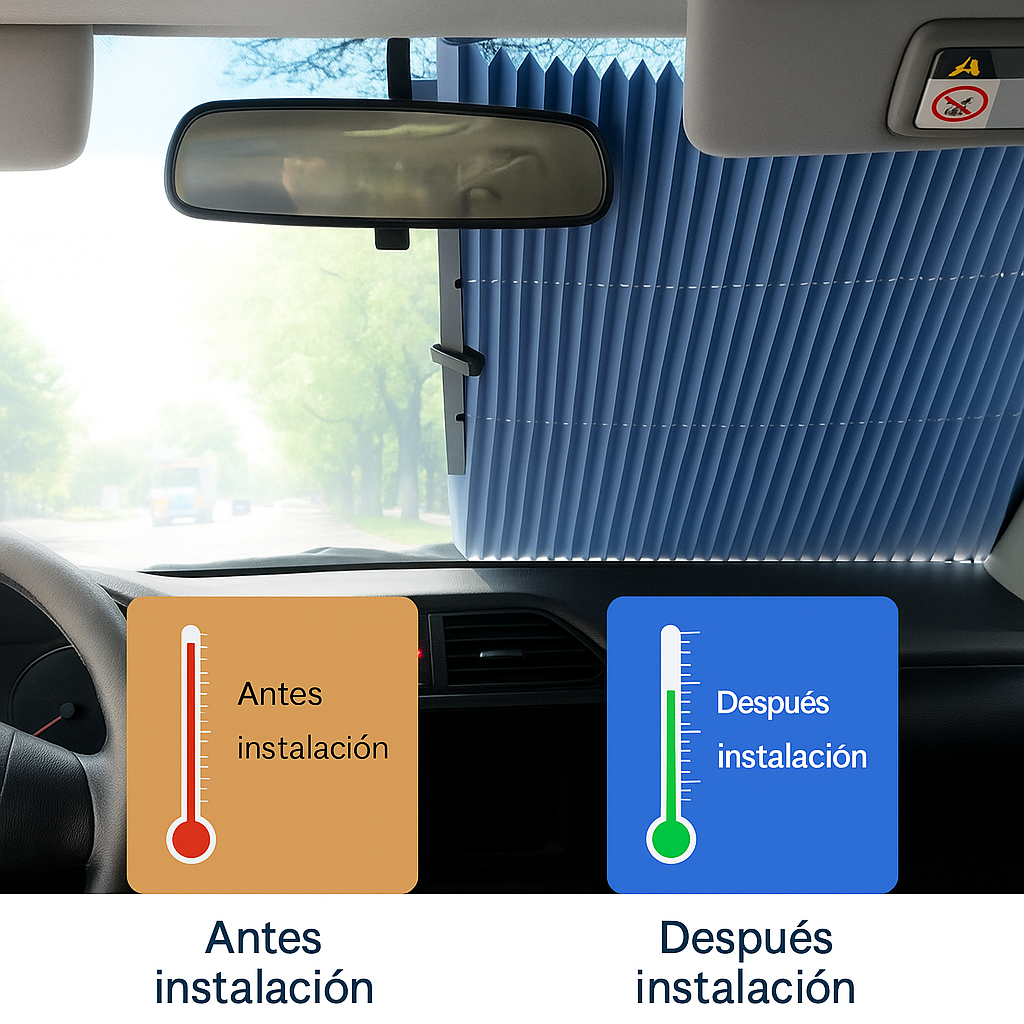 Cortina Plegable de 65 cm para Auto