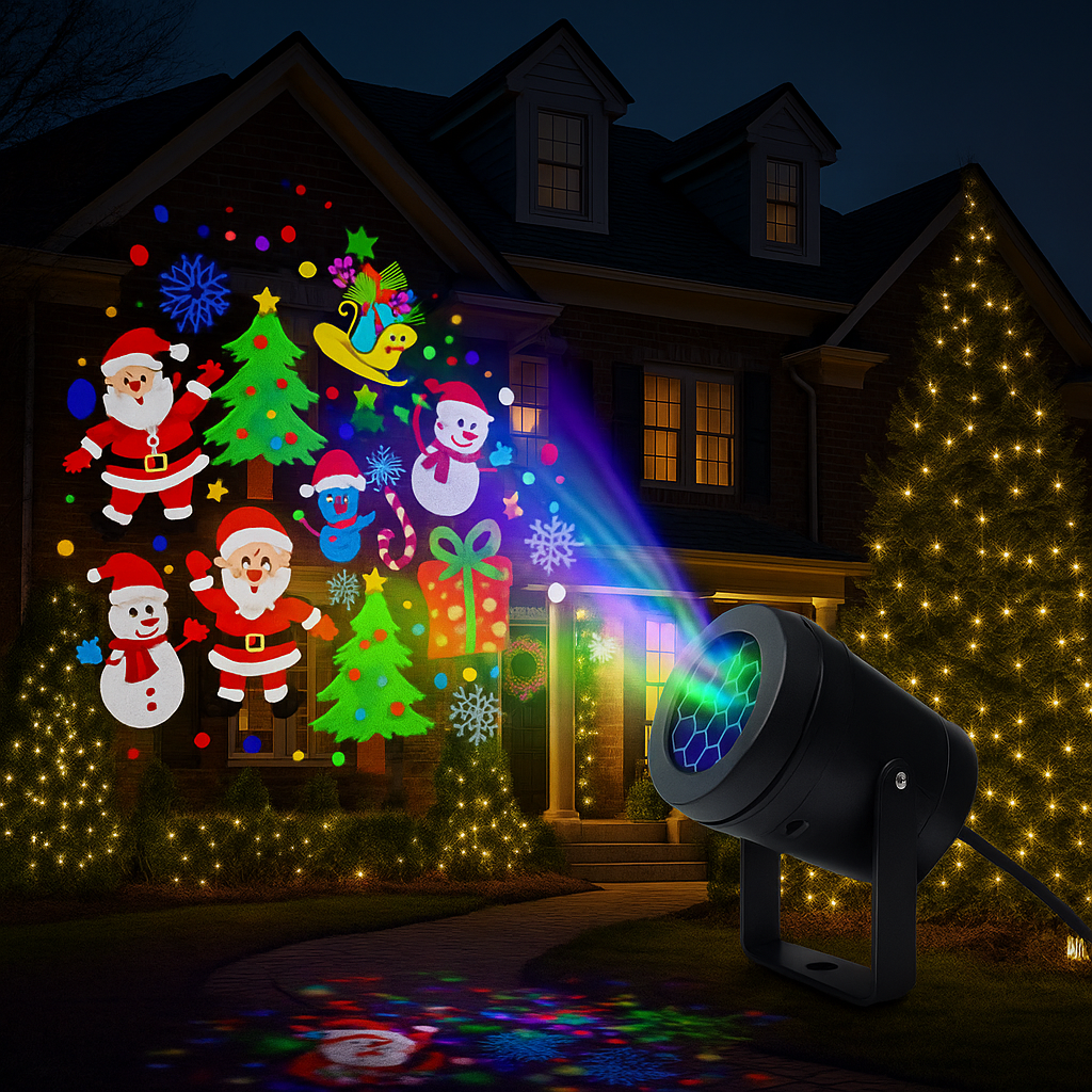 Proyector Navideño LED + Envio Gratis